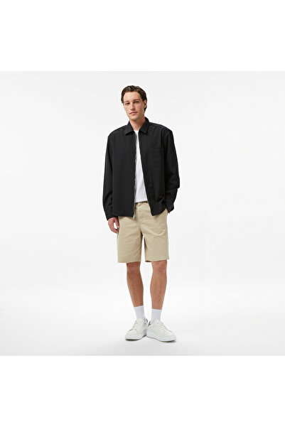 Calvin Klein Straight Comfort Cotton Chino Erkek Kahverengi Şort