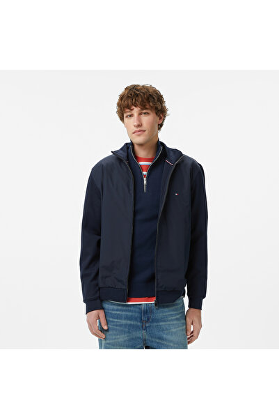 Tommy Hilfiger Elevated Essentials Erkek Lacivert Eşofman Üstü