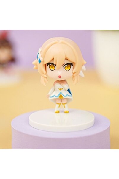 Hediye Vakti Lumine (Traveler) Mini Figür - 10 cm Koleksiyonluk Anime Figürü