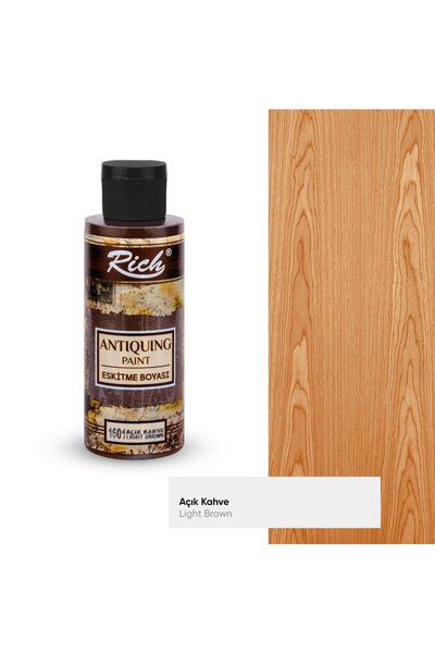 Rich ANTİK ESKİTME BOYASI 120CC AÇIK KAHVE
