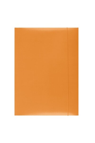 OFFICE products Mapa din carton plastifiat cu elastic, 300gsm, - orange