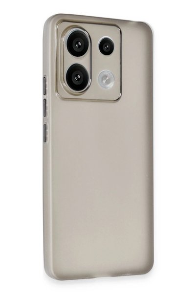 New Face LVSQVR حافظة سيليكون جديدة لهاتف Redmi Note 13 Pro 5G (00814) - رمادي