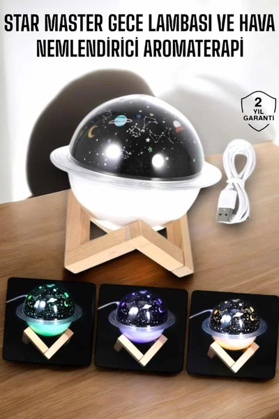 Generic Brand Aromatherapy Air Humidifier Table and Night Light