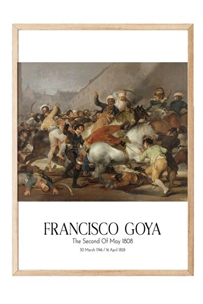 Postifull Francisco Goya, Slika u drvenom okviru, Serija umetnosti BR:111870