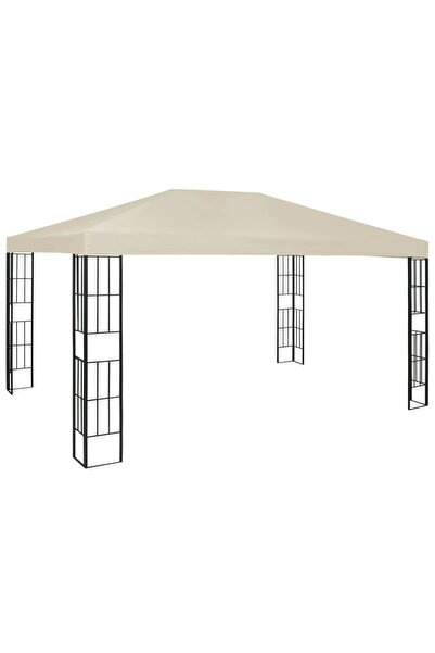 vidaxl FOISOR, crem, 3 x 4 m