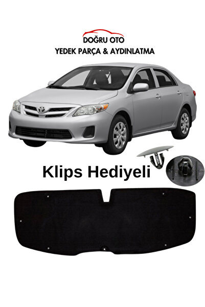 DOĞRU TİCARET AUTO PARTS Toyota Corolla Ön Kaput Altı izalatör izolatör Keçe ...
