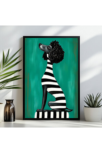 LudenHome Mutfak Tasarımlı Çerçeve Görünümlü Mdf Tablo 20 x 30 CM