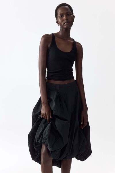 H&M Balloon midi skirt