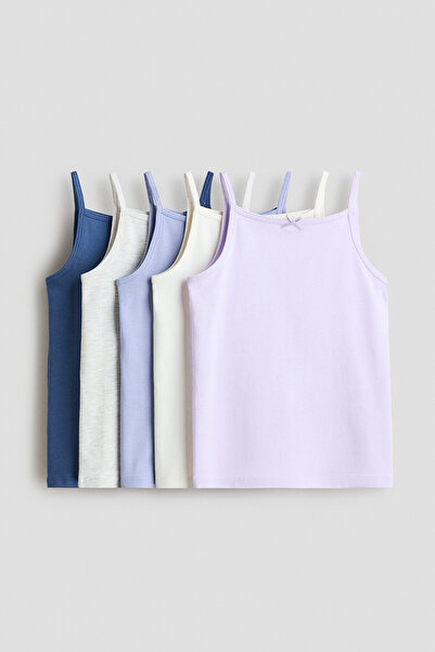 H&M 5'li Kolsuz Jarse Üst
