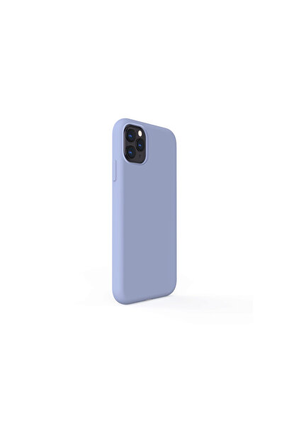 lemontti Θήκη σιλικόνης μαλακή λεπτή για iPhone 11 Pro Max σε λεβαντί γκρι