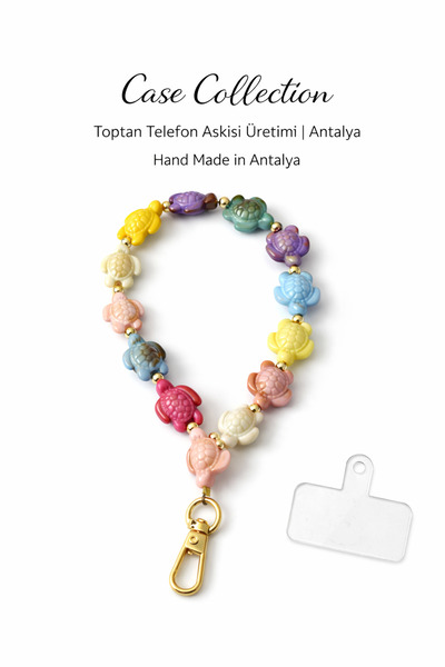 Case collection Telefon Askısı Telefon İpi Boncuklu Charm İncili Bileklik Apa...