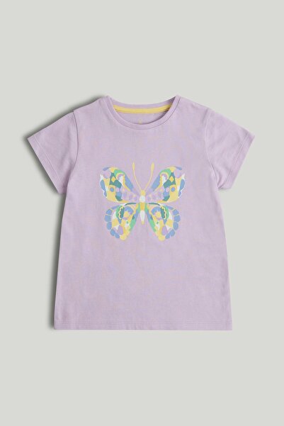 MOTHERCARE Lilac Butterfly T-Shirt