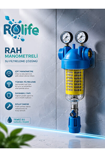 SU ARITMA CİHAZI ATLAS HYDRA RAH 1' INC 90 Mcr MANOMETRELİ