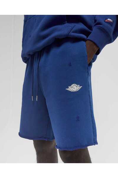 Nike Air Jordan Rare Air Fleece Short Erkek %100 Pamuk Erkek Şort /Blue Sport