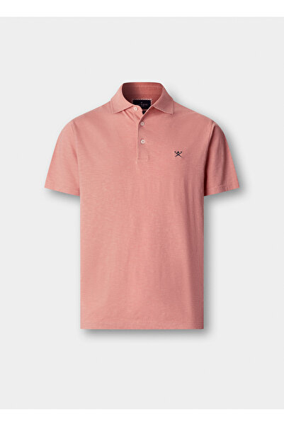 Hackett London Pink Cotton Blend Men Premium Polo T-Shirt