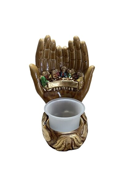 suflet si casa decor Mână ceramică sculptată tip lumânare  "Amenajarea de Tăv...