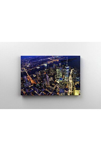 Efect Canvas Tablou Canvas - Noaptea in New York