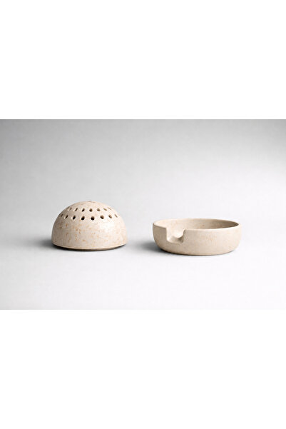SEGOU SÉGOU DUOMORPH Seramik Tütsülük & Küllük Objesi – Stoneware
