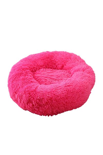 Patul Pat Pufos Pentru Caini si Pisici, Culcus moale pentru animale - 80 cm, ...