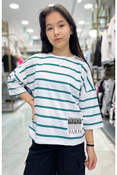 Minimoda Kids Kız Çocuk Çizgili Bluz