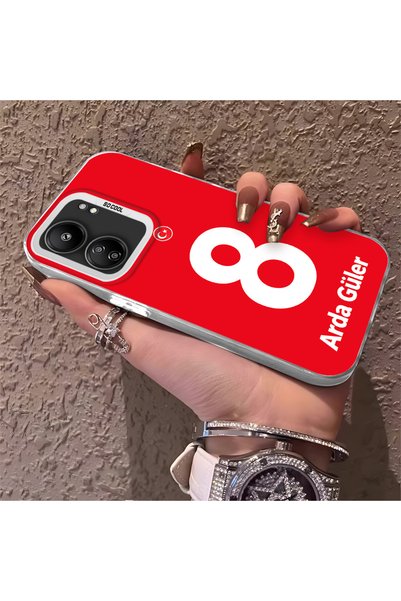 CHICASELUX Silicone Edge Hard Back Phone Case Compatible with Redmi 13C Arda ...