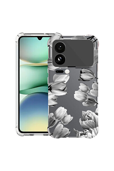 bestcase Husă Antișoc pentru Xiaomi 17 Pro, Florală - Lalea Neagră, 2099997 A...
