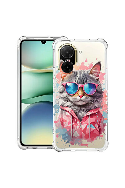 bestcase Αντικραδασμική Θήκη για Xiaomi Redmi A5 (171mm), Γάτα Shopping Queen...