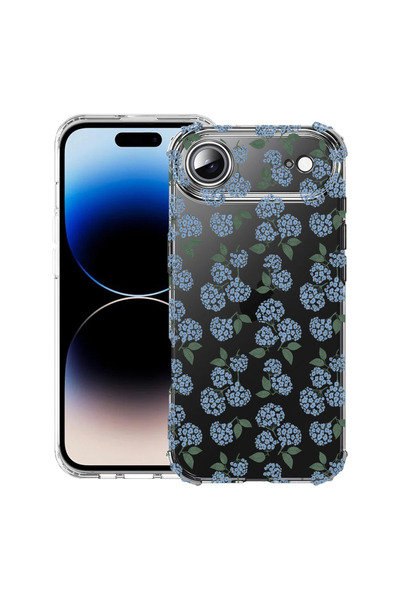 bestcase Husă Antișoc pentru Apple iPhone 17 Air, cu model floral - Hortensie...