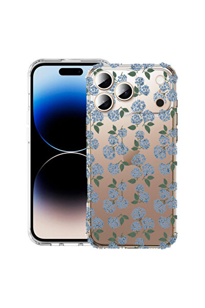 bestcase Husă Antișoc pentru Apple iPhone 17 Pro Max, Floral - Model cu Horte...