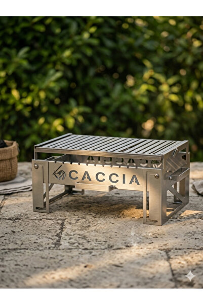 Caccia Taşınabilir Katlanır Mangal (60x40cm)