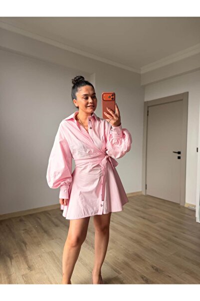 BÜŞRA PERKER Belted Designer Dress