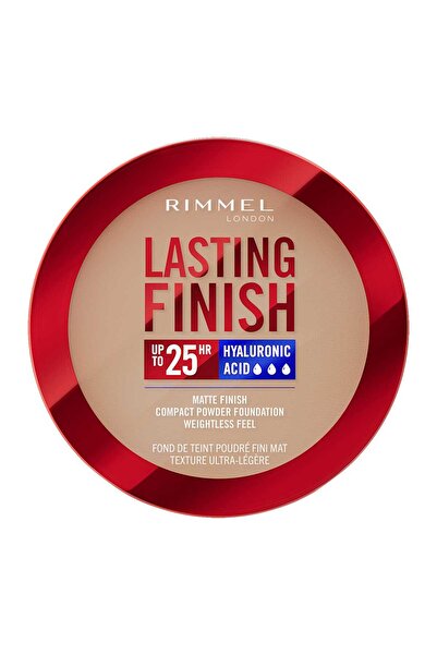 RIMMEL LONDON Lasting Finish 25H Compact Powder Foundation, 7g, 007 Golden Beige