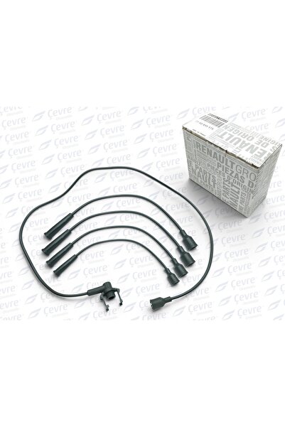 TRM Renault 19 Buji Kablosu Takımı 1.4 — 1.6 Karbüratörlü R9 R11 - 7702415171...