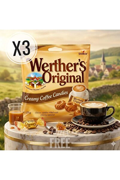 Werther's Original Creamy Coffee Candies 125g (3Pcs)