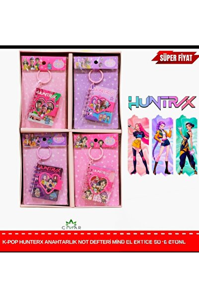 izmir yazici servis K-Pop Hunterx Not Defteri Mini Boy Anahtarlık Çanta Süsü ...