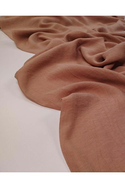 Kumaş Parça Dusty Rose Viscose Blended Woven Fabric Thin Tiril Tiril Flowy Sh...