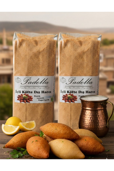 Padella Malatya Yöresel İçli Köfte Dış Harcı Bulgur Karışımı Çatlayıp Dağılma...