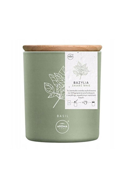 Aroma Home Basil, Lumânare parfumată, 150 g