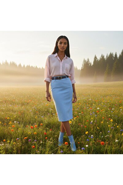 Pronto Moda Midi φούστα