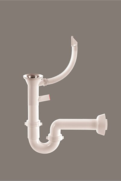 Bakımay S-700-KSTD KÜÇÜK GİDERLİ KÜVETTEN TAŞMALI EVYE SİFONU
