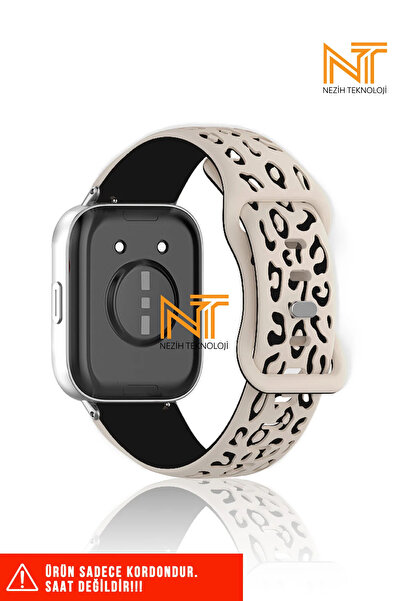Nezih Case Huawei Band 11 / 11 Pro Uyumlu A+ Kalite Leopar Desenli Silikon Ko...