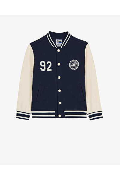 SKECHERS B Bomber Jacket Büyük Erkek Çocuk Lacivert SK2610053-3601