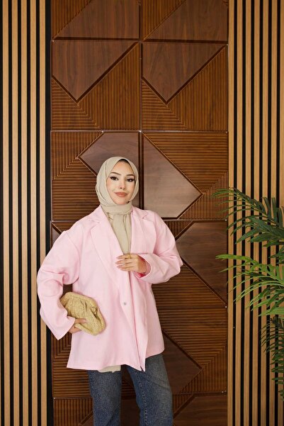 Elti Collection OVERSİZE YAN YIRTMAÇLI BLAZER CEKET