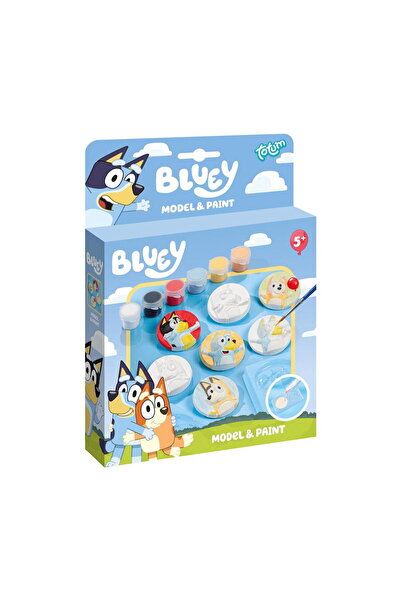 Totum Set pictat & modelat - Bluey