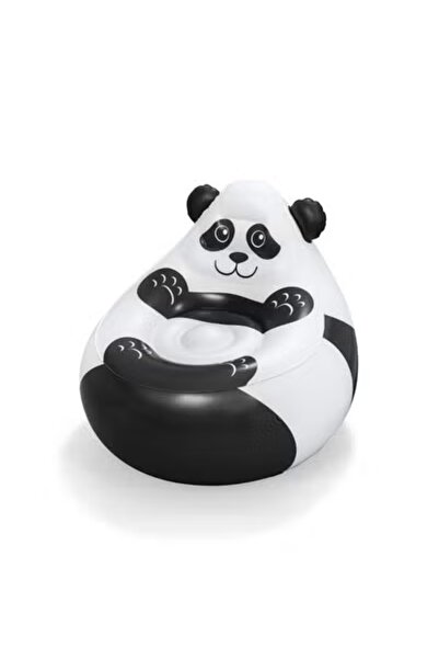 FULLJOY Decorative Animal Shaped Inflatable Chair 72cm X 72cm X 64cm White Color