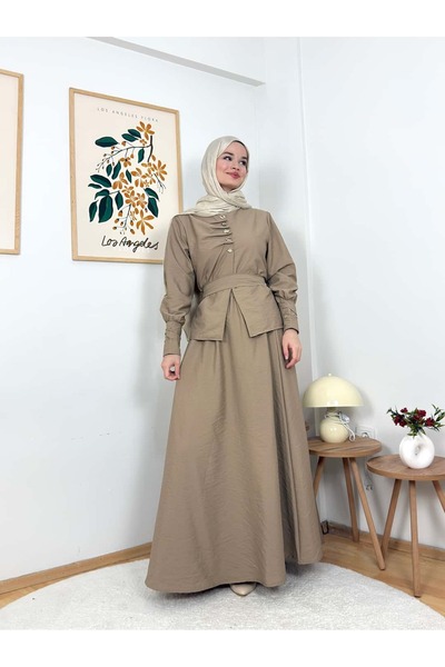 ARZU SEMA طقم ميا بتفاصيل الأزرار