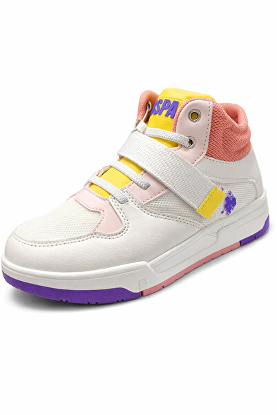 U.S. Polo Assn. حذاء رياضي للأطفال من BUCKS HI JR 4FX