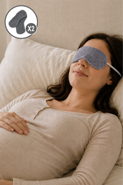 Washable maternity sleep support tape / soft sleep goggles 2pcs