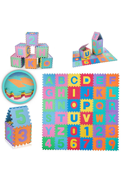 Junios Covoras puzzle cu 36 piese, Litere si Cifre