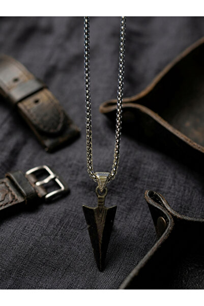 Velcari Minimalist Style Stainless Steel Men's Necklace